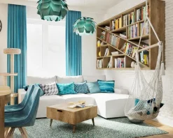 Candeeiro De Teto Pequeno Verde Escuro Segre