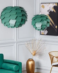 Candeeiro De Teto Pequeno Verde Escuro Segre