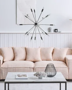 Candeeiro De Teto Prateado Maguse