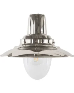 Candeeiro De Teto Prateado Pinega