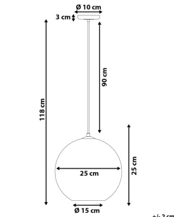Candeeiro De Teto Prateado Sessera