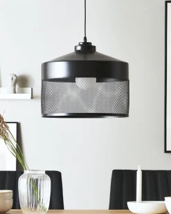 Candeeiro De Teto Preto Cardener