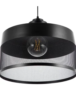 Candeeiro De Teto Preto Cardener