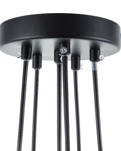 Candeeiro De Teto Preto Chrisola