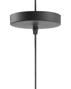 Candeeiro De Teto Preto E Dourado Tagus