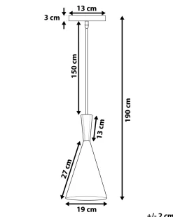 Candeeiro De Teto Preto E Dourado Tagus