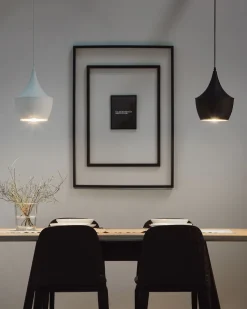 Candeeiro De Teto Preto E Dourado Fraser