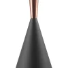 Candeeiro De Teto Preto E Cor De Cobre Tagus