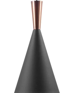 Candeeiro De Teto Preto E Cor De Cobre Tagus