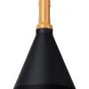 Candeeiro De Teto Preto E Dourado Mackenzie