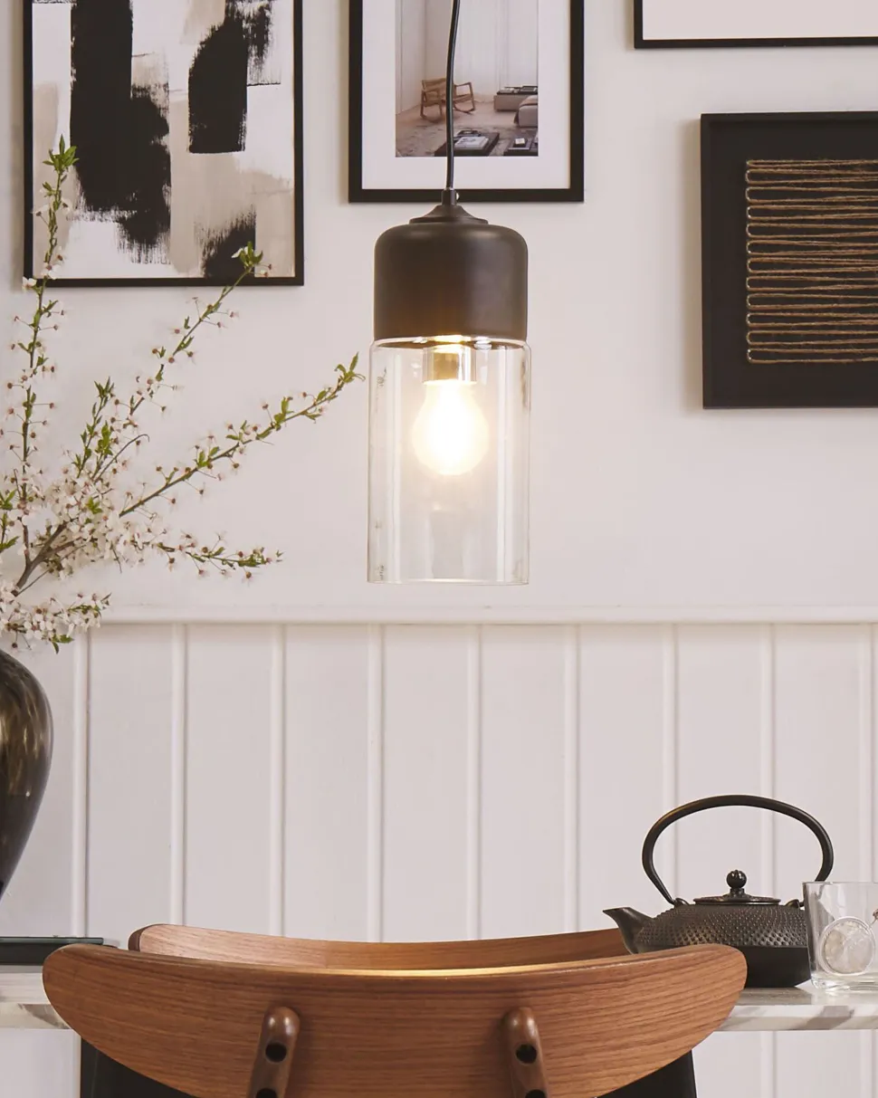 Candeeiro De Teto Preto Purus