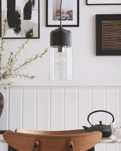 Candeeiro De Teto Preto Purus