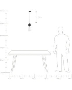 Candeeiro De Teto Preto Purus