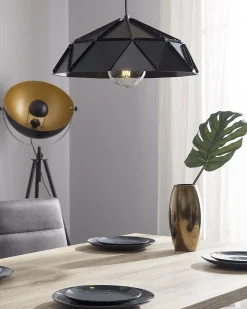 Candeeiro De Teto Preto Senia