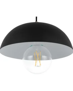 Candeeiro De Teto Preto Tordera