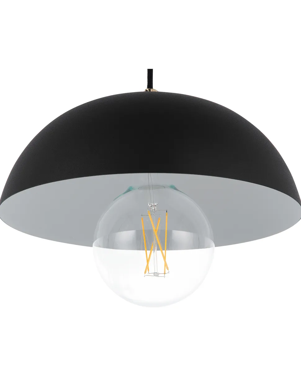 Candeeiro De Teto Preto Tordera