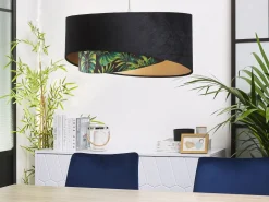 Candeeiro De Teto Preto Zeja