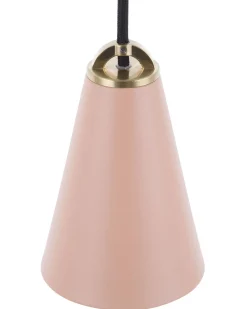 Candeeiro De Teto Rosa Cares