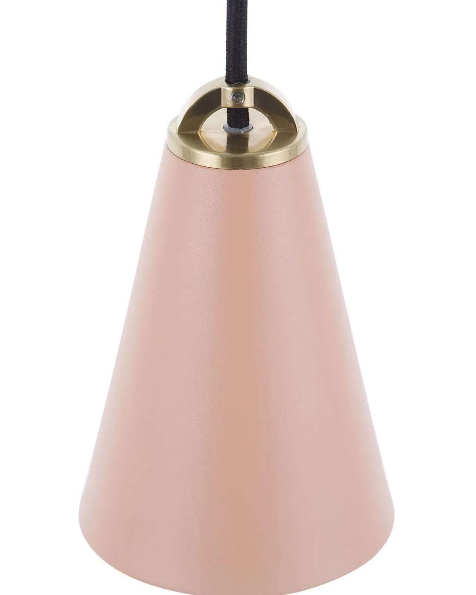 Candeeiro De Teto Rosa Cares