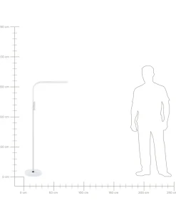 Candeeiro Led Branco 160 Cm Aries
