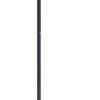 Candeeiro Led De Pe Em Metal Preto 197 Cm Taurus