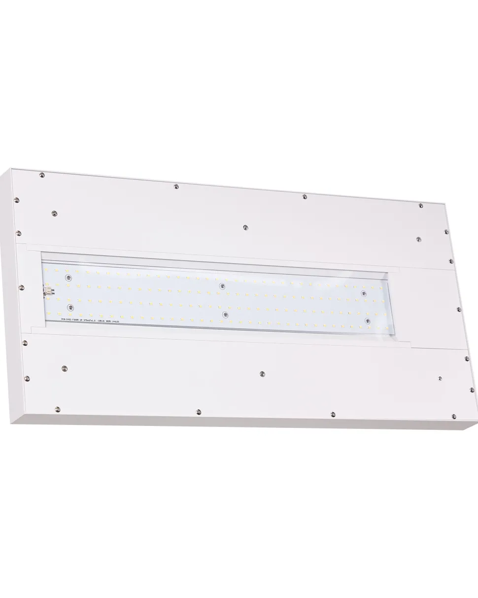 Candeeiro Led De Pe Em Metal Branco 197 Cm Taurus