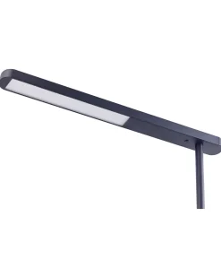Candeeiro Led De Pe Em Metal Preto 186 Cm Perseus
