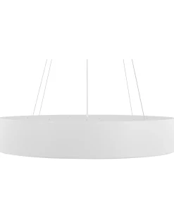 Candeeiro Led Em Metal Branco Balili
