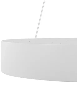 Candeeiro Led Em Metal Branco Balili