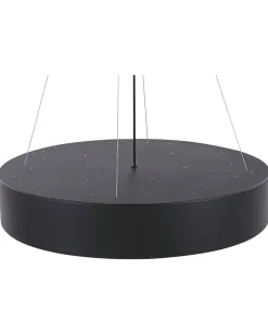 Candeeiro Led Em Metal Preto Balili