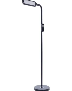 Candeeiro Led Preto 160 Cm Aries
