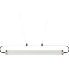 Candeeiro Suspenso Led Em Metal Preto Henry
