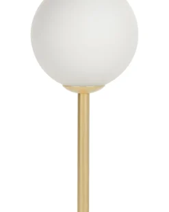 Candeeiro Suspenso Para 3 Lampadas Led Em Metal Dourado Shannon