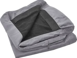 Capa De Poltrona De Veludo Cinzento Bernes