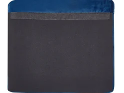 Capa De Poltrona De Veludo Azul Bernes