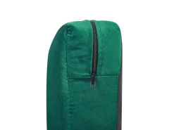 Capa De Poltrona De Veludo Verde Bernes