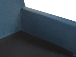 Capa De Sofa 3 Lugares Azul Escura Gilja