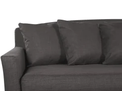 Capa De Sofa 3 Lugares Cinzento Escuro Gilja