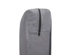 Capa Para Sofa De 2 Lugares De Veludo Cinzento Bernes