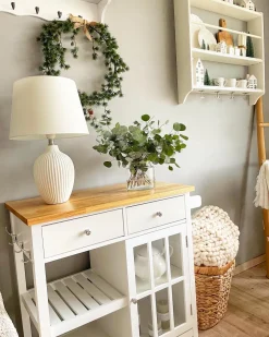 Carrinho De Cozinha Branco Genoa