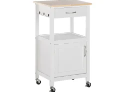 Carrinho De Cozinha Branco Siena