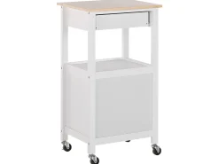 Carrinho De Cozinha Branco Siena