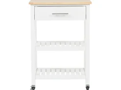 Carrinho De Cozinha Branco Hiuma