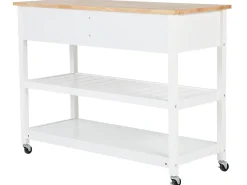 Carrinho De Cozinha Branco Navarino