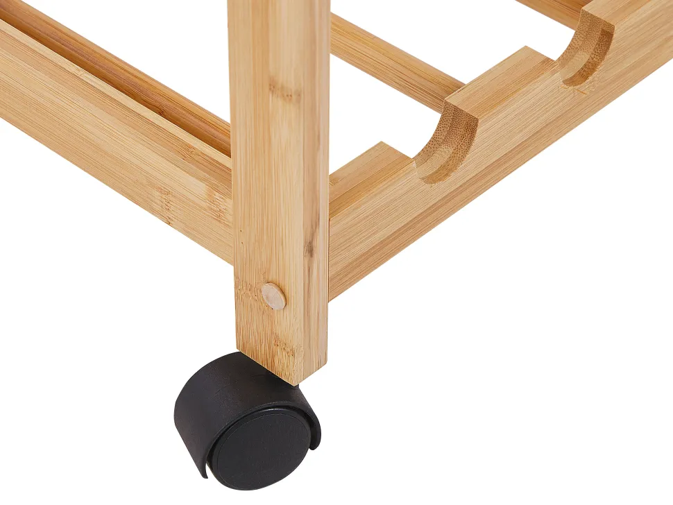 Carrinho De Cozinha Castanho Claro Morino