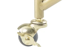 Carrinho De Cozinha Dourado Colton