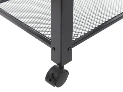 Carrinho De Cozinha Preto Bolzano