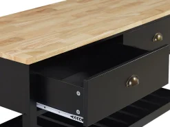 Carrinho De Cozinha Preto Navarino