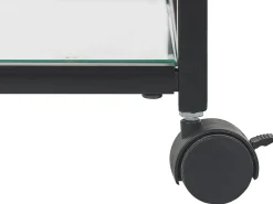 Carrinho De Cozinha Preto Marcola