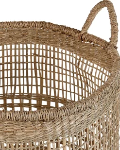 Cesta Em Fibra De Algas Com Cor Natural 39 Cm Albacore